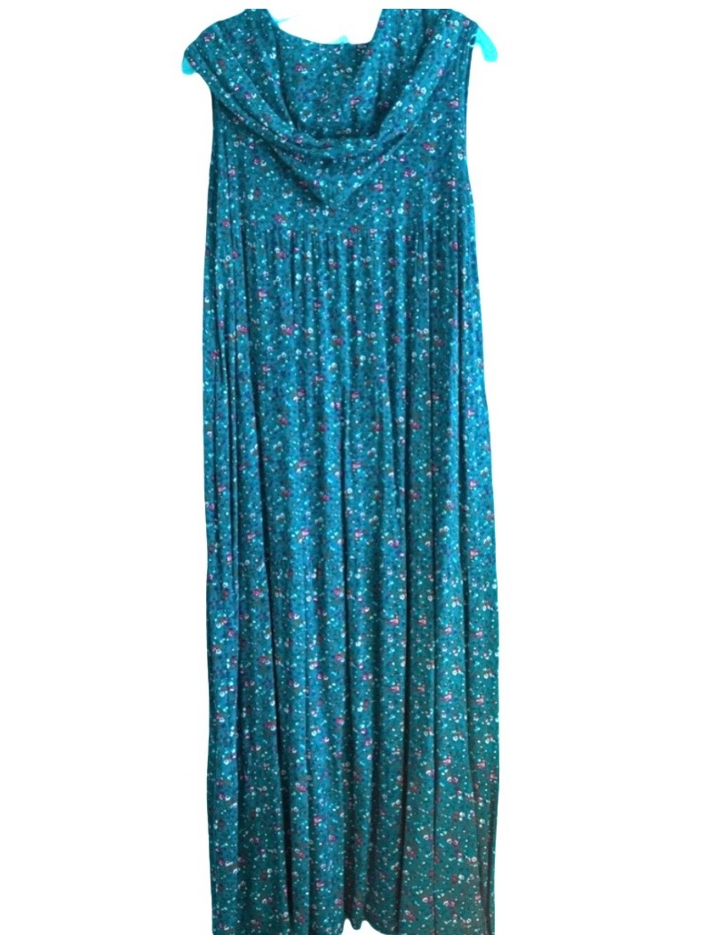 Boho Tiered Floral Maxi Dress - Picture 5 of 16